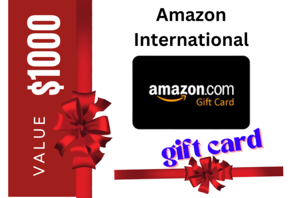 Amazon International Gift Card 1000$