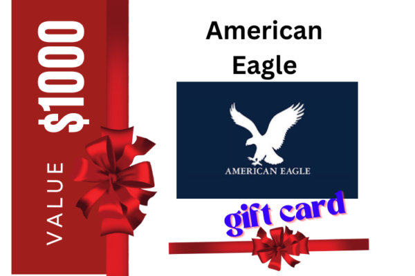 American Eagle Gift Card 1000$