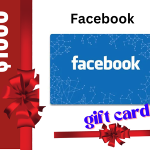 Facebook Gift Card 1000$