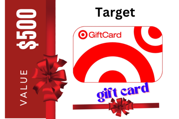 Target Gift Card 500$