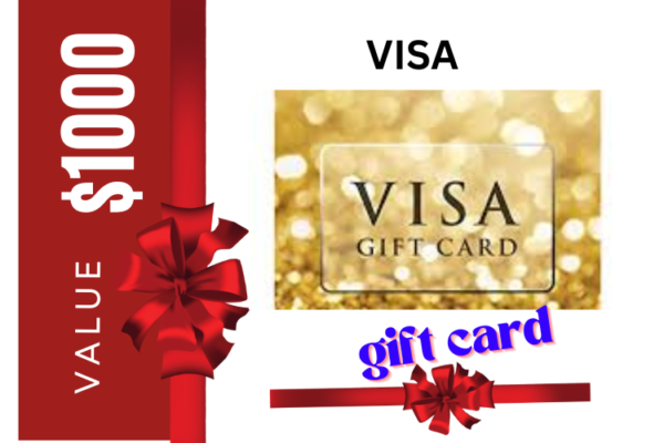 VISA Gift Card 1000$