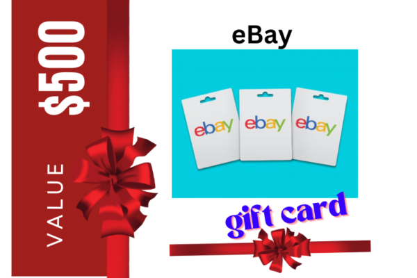 eBay Gift Card 500$