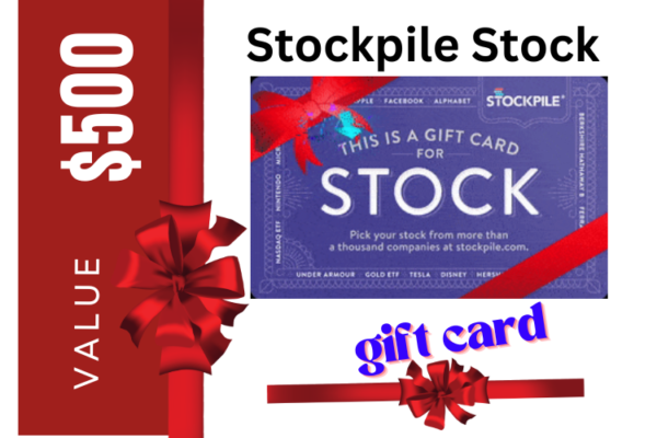 StockPile Stock Gift Card 500$