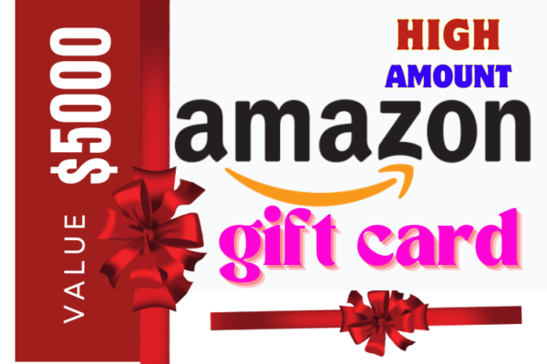 Amazon eGift Card 5000$